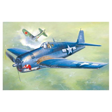 F6F-3 Hellcat Früh 1/48 Plastikflugzeugmodell | Scientific-MHD