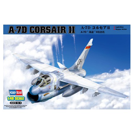 A-7D Corsair II plastic plane model | Scientific-MHD