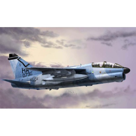 Maquette d'avion en plastique A-7K Corsair II 1/48