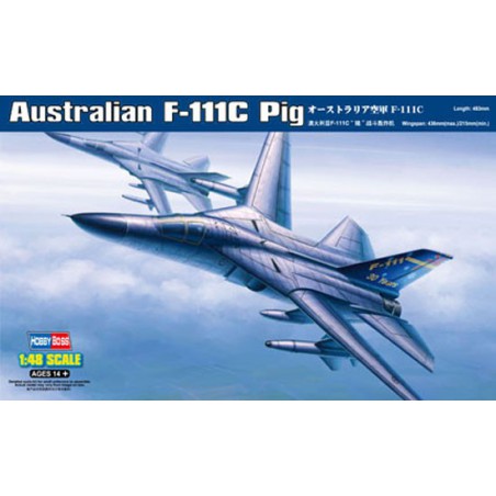 Australian plastic plane model F-111C PIG 1/48 | Scientific-MHD