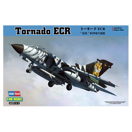 Maquette d'avion en plastique TORNADO ECR 1/48