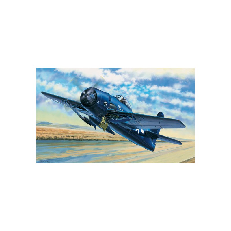 Maquette d'avion en plastique F8F-1 Bearcat 1/48