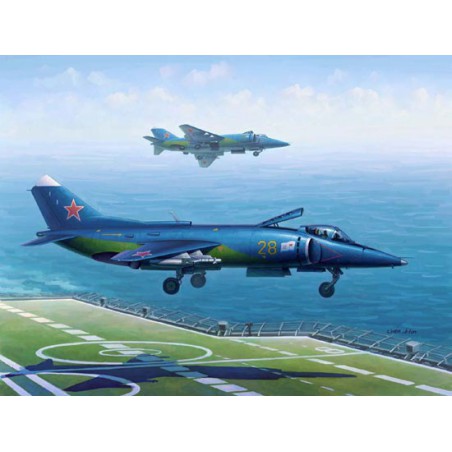 Plastic plane model yak-38/yak-38m forge 1/48 | Scientific-MHD