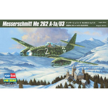 Maquette d'avion en plastique Me 262 A-1a/U31/48