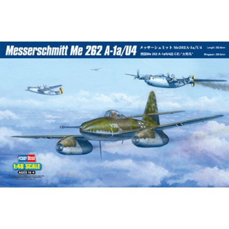 Plastic plane model Me 262 A-1A/U41/48 | Scientific-MHD