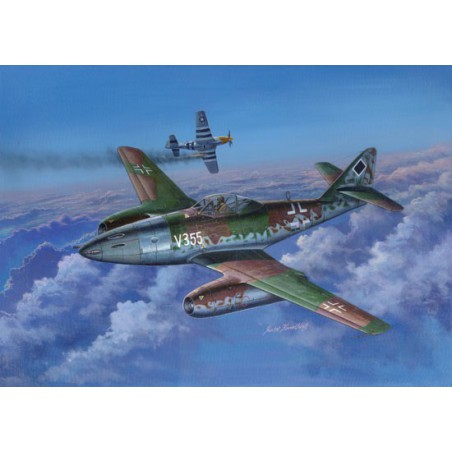 Kunststoffflugzeugmodell ME 262 A-1A/U51/48 | Scientific-MHD