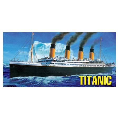 Maquette de Bateau en plastique R.M.S. Titanic1/550