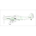 Plastic plane model Focke Wulf FW190D-9J 1/48 | Scientific-MHD