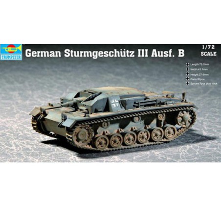 Maquette de Char en plastique STERMAN STUG III AUSF.B