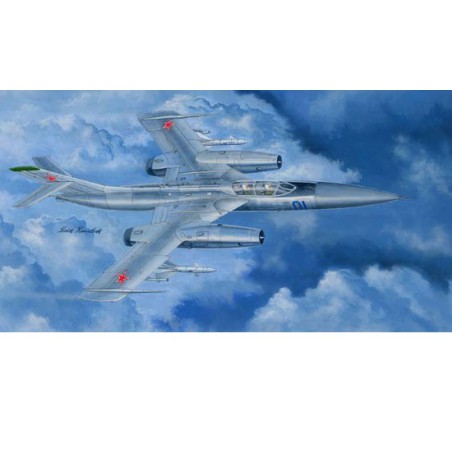 Russian yak-28p Firebar 1/48 plastic plane model | Scientific-MHD