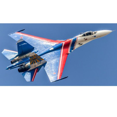 SU-27 plastic plane model Russian Knights Team 1/48 | Scientific-MHD