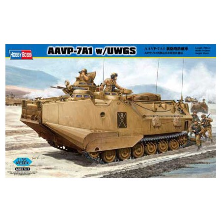 AAVP-7A1 W/UWGS 1/35 Kunststoffmodell für Kunststoff-Kunststoff | Scientific-MHD