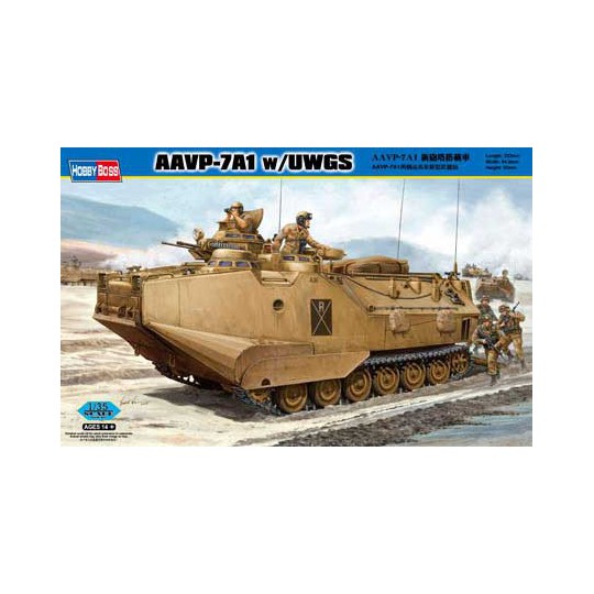 Maquette de Char en plastique AAVP-7A1 w/UWGS 1/35