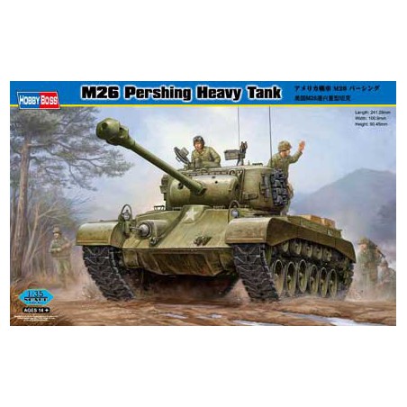 M26 Pershing Heavy Tank 1/35 Kunststofftankmodell | Scientific-MHD