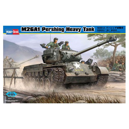 M26A1 Pershing 1/35 plastic tank model | Scientific-MHD
