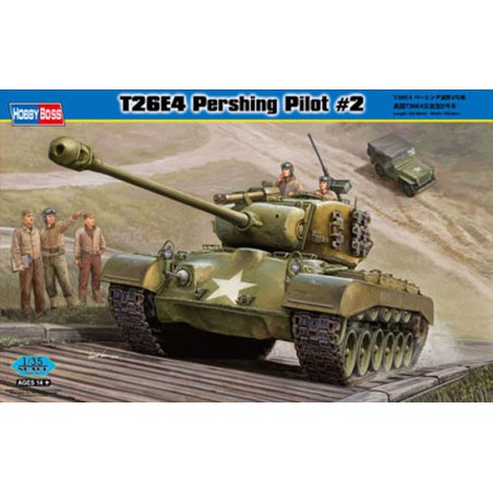 T26E4 Pershing Plastic Tankmodell, Pilot 2 1/35 | Scientific-MHD