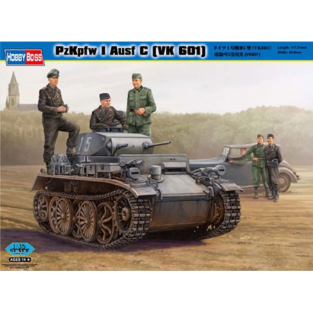 PZKPFW I AUSF C (VK 601) plastic | Scientific-MHD