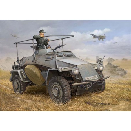 SD.KFZ -Kunststoff -Tankmodell. 223 Funk 1/35 | Scientific-MHD