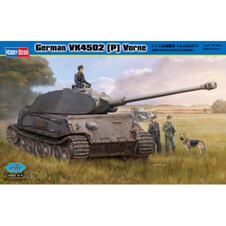 Maquette de Char en plastique German VK4502 (P) Vorne 1/35