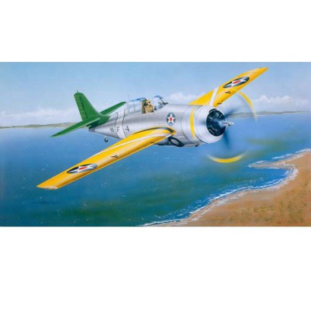 F4F-3 plastic plane model "WildCat" | Scientific-MHD