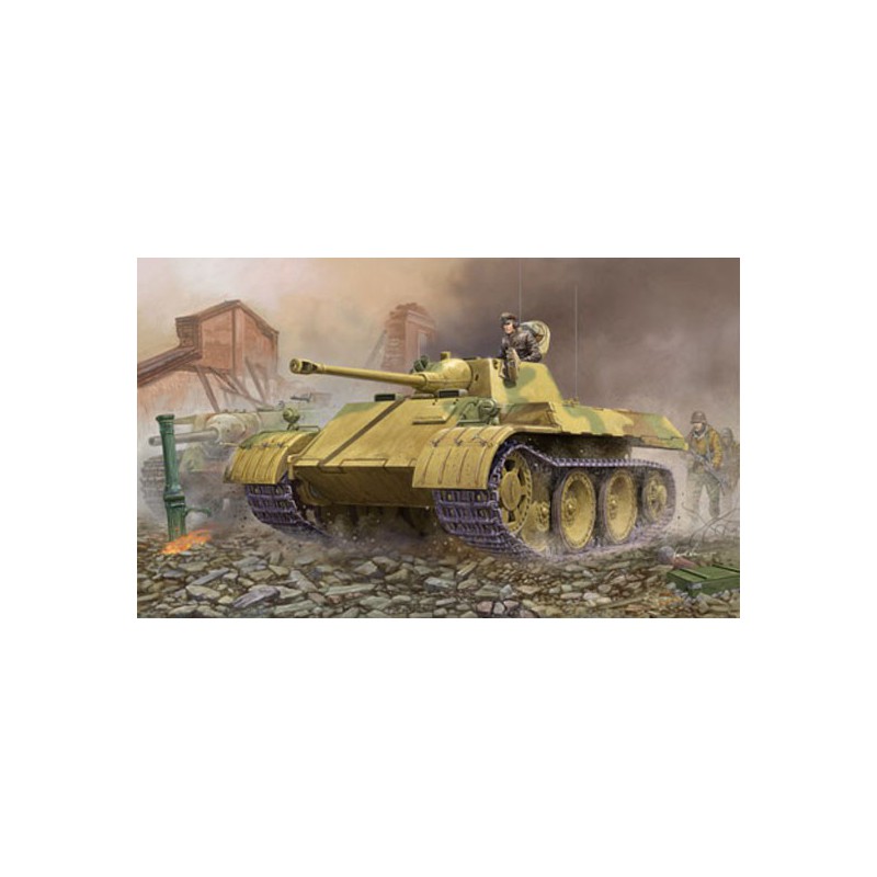 Maquette de Char en plastique German VK1602 Leopard 1/35