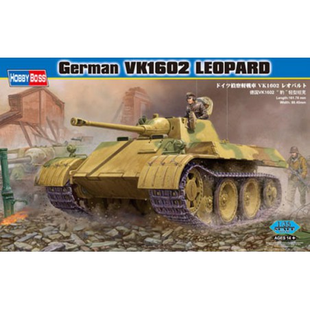 Maquette de Char en plastique German VK1602 Leopard 1/35