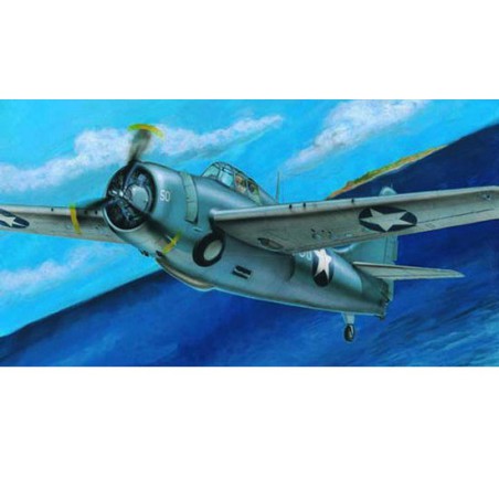 F4F-4 WildCat plastic plane model | Scientific-MHD