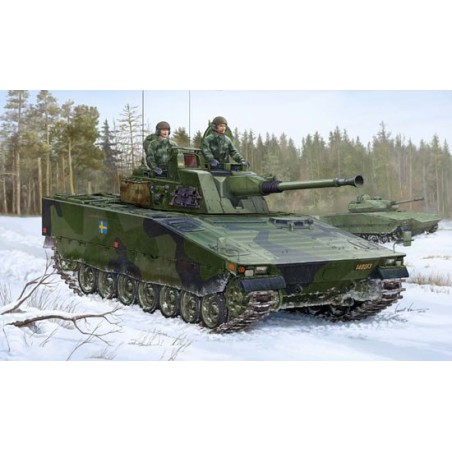 Maquette de Char en plastique Sweden CV90-40 IFV 1/35