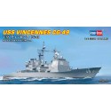 Maquette de Bateau en plastique USS VINCENNES CG-49 1/125