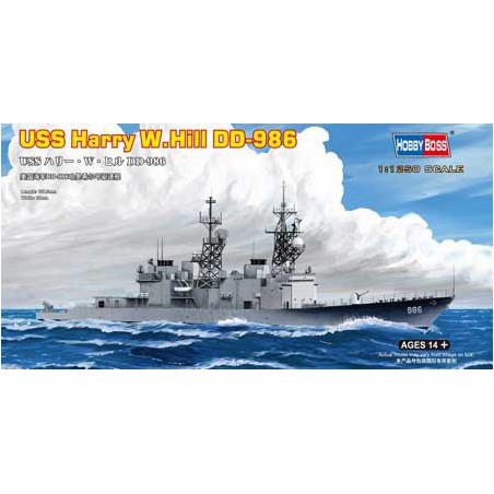 USS Harry W. Hill 1/125 plastic boat model | Scientific-MHD