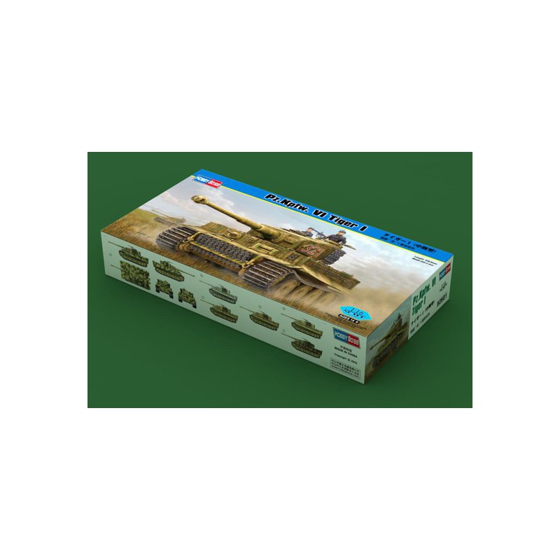 Maquette de Char en plastique Pz.Kpfw VI Tiger 1/16