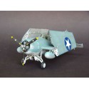 Maquette d'avion en plastique F4F-4 WILDCAT