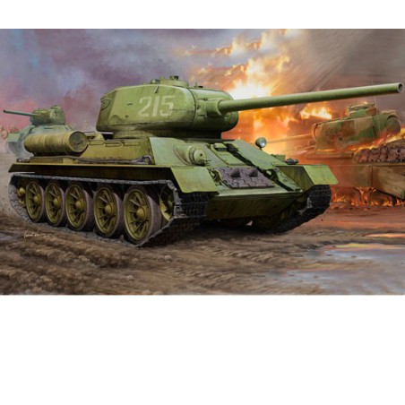 T34/85 MOD 1944 1/16 Kunststofftankmodell | Scientific-MHD