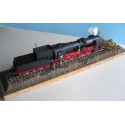 Maquette de train en plastique German Lokomotiv Br521/72