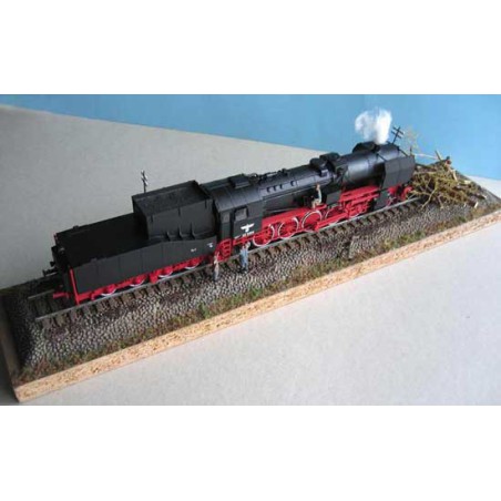 Maquette de train en plastique German Lokomotiv Br521/72