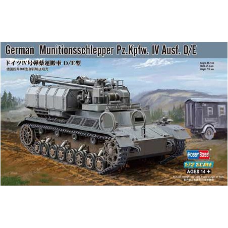 Kunststofftankmodell Munitionsschlepper 1/72 | Scientific-MHD