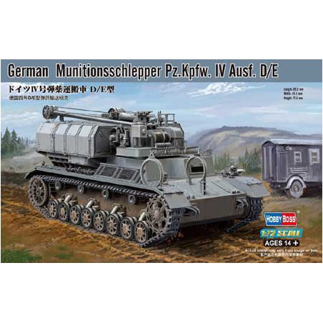 Plastic tank model munitionschlepper 1/72 | Scientific-MHD