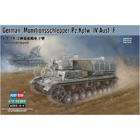 Kunststofftankmodell Munitionsschlepper 1/72 | Scientific-MHD