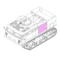 High S. tractor plastic tank model 155mm 1/72 | Scientific-MHD