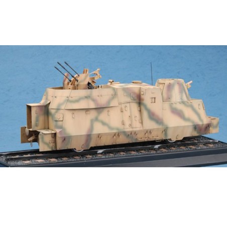 Maquette de Char en plastique Kanonen und Flakwagen 1/72