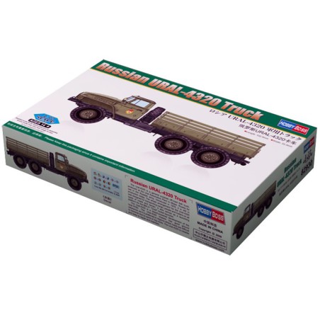 Maquette de camion en plastique Russian URAL-4320 Truck 1/72