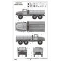 Russian Ural-4320 Truck 1/72 plastic truck model | Scientific-MHD