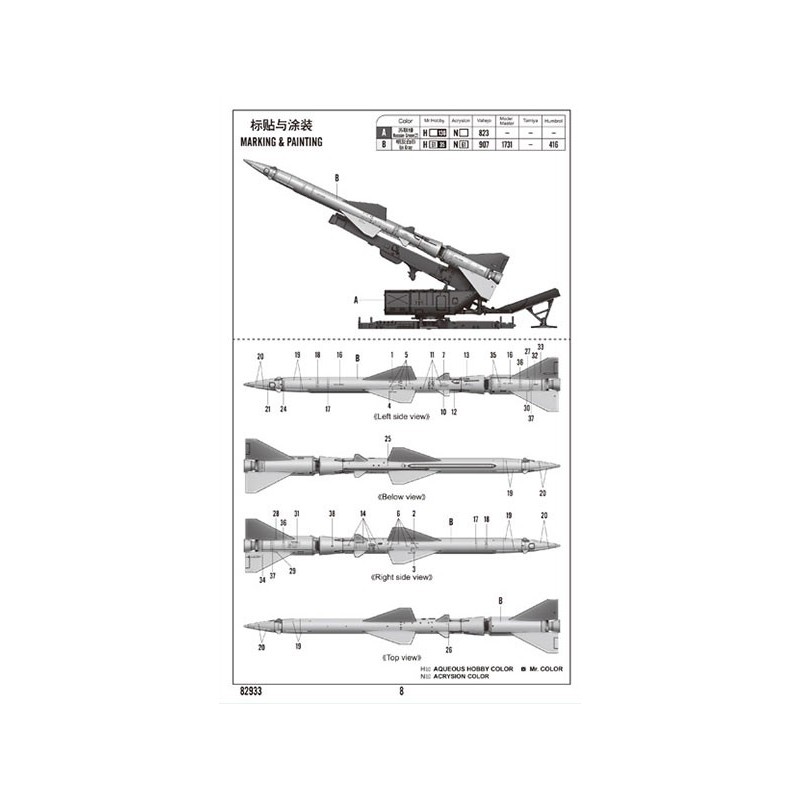 Maquette de Char en plastique Sam-2 Missile Launcher Cabin 1/72 Maquette de Char en plastique Sam-2 Missile Launcher Cabin 1/72