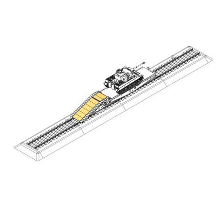 Maquette de Char en plastique Plattformwagen Type SSyms 80 1/72