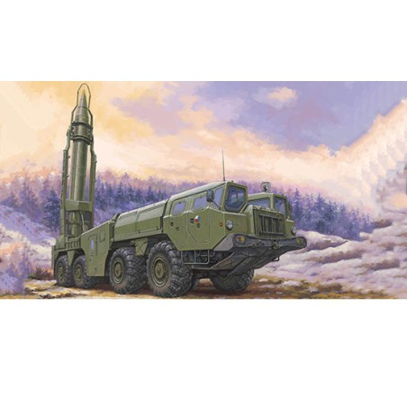 Plastikmodell (9p117m1) Launcher mit R17 -Rakete von 9K72 Complex Missile "Elbrus" 1/72 | Scientific-MHD