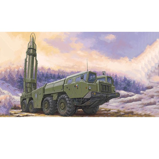 Plastikmodell (9p117m1) Launcher mit R17 -Rakete von 9K72 Complex Missile "Elbrus" 1/72 Plastikmodell (9p117m1) Launcher mit R17 -Rakete von 9K72 Complex Missile "Elbrus" 1/72 | Scientific-MHD