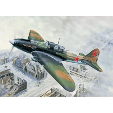 Plastic plane model IL-2M Stormovik 1/32 | Scientific-MHD