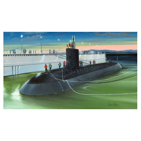 Maquette de Bateau en plastique USS Virginia SSN-7741/350