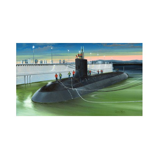 Maquette de Bateau en plastique USS Virginia SSN-7741/350 Maquette de Bateau en plastique USS Virginia SSN-7741/350