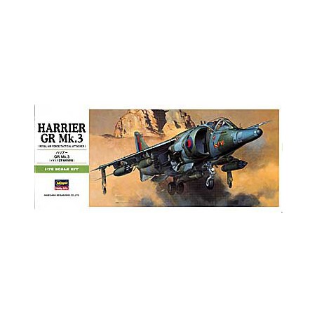 Harrier gr plastic plane model. MK.3 1/72 | Scientific-MHD